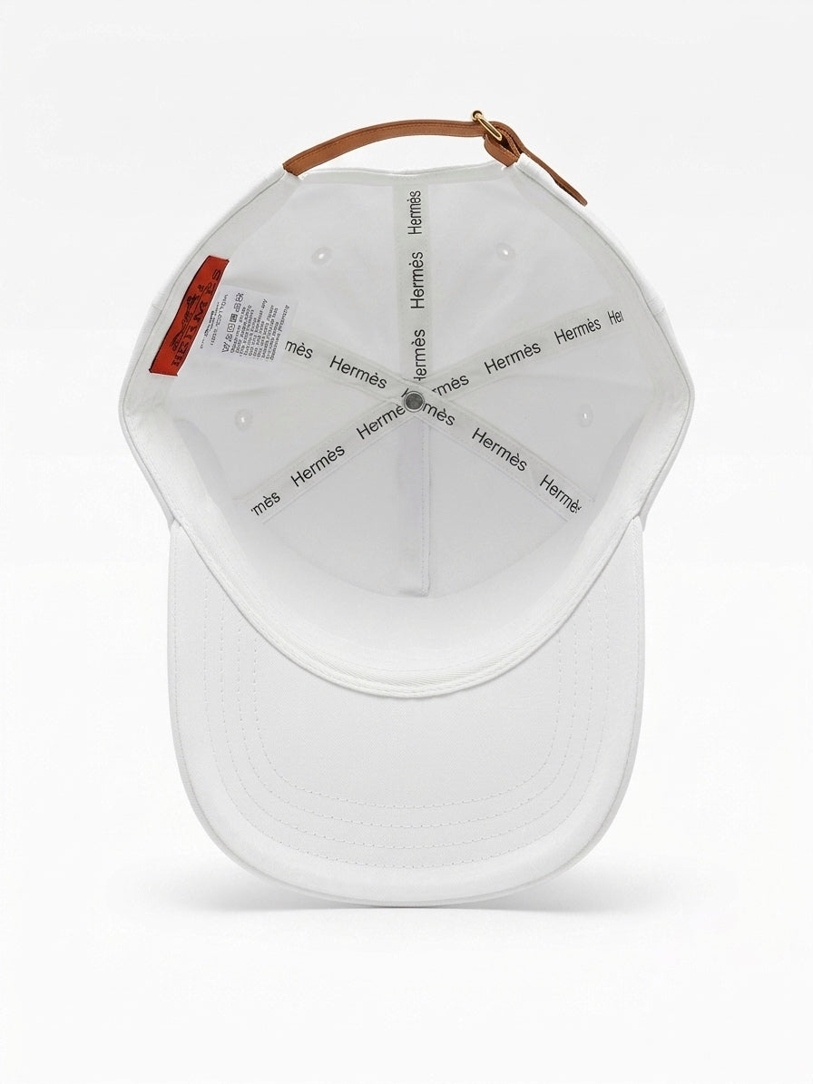 Maison H. Signature Embroidered Cap