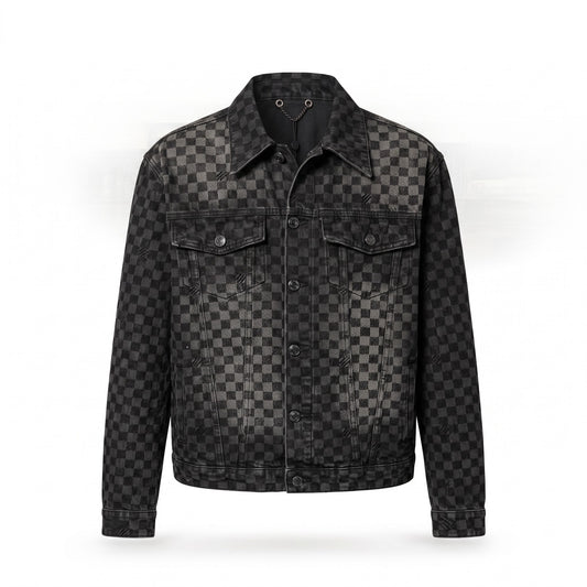 LV Damier Noir Denim Set