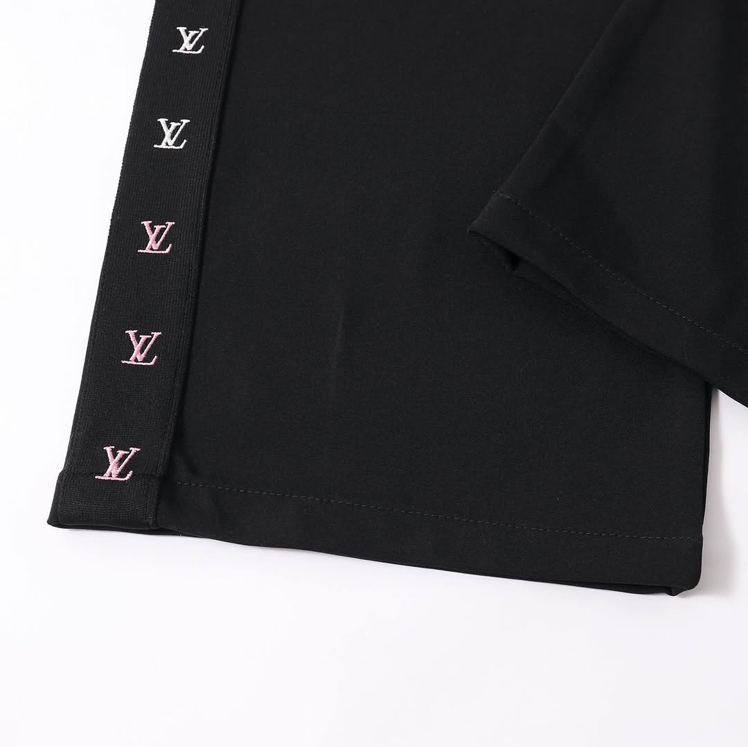 LV Tailored Trousers with Gradient Monogram Tape