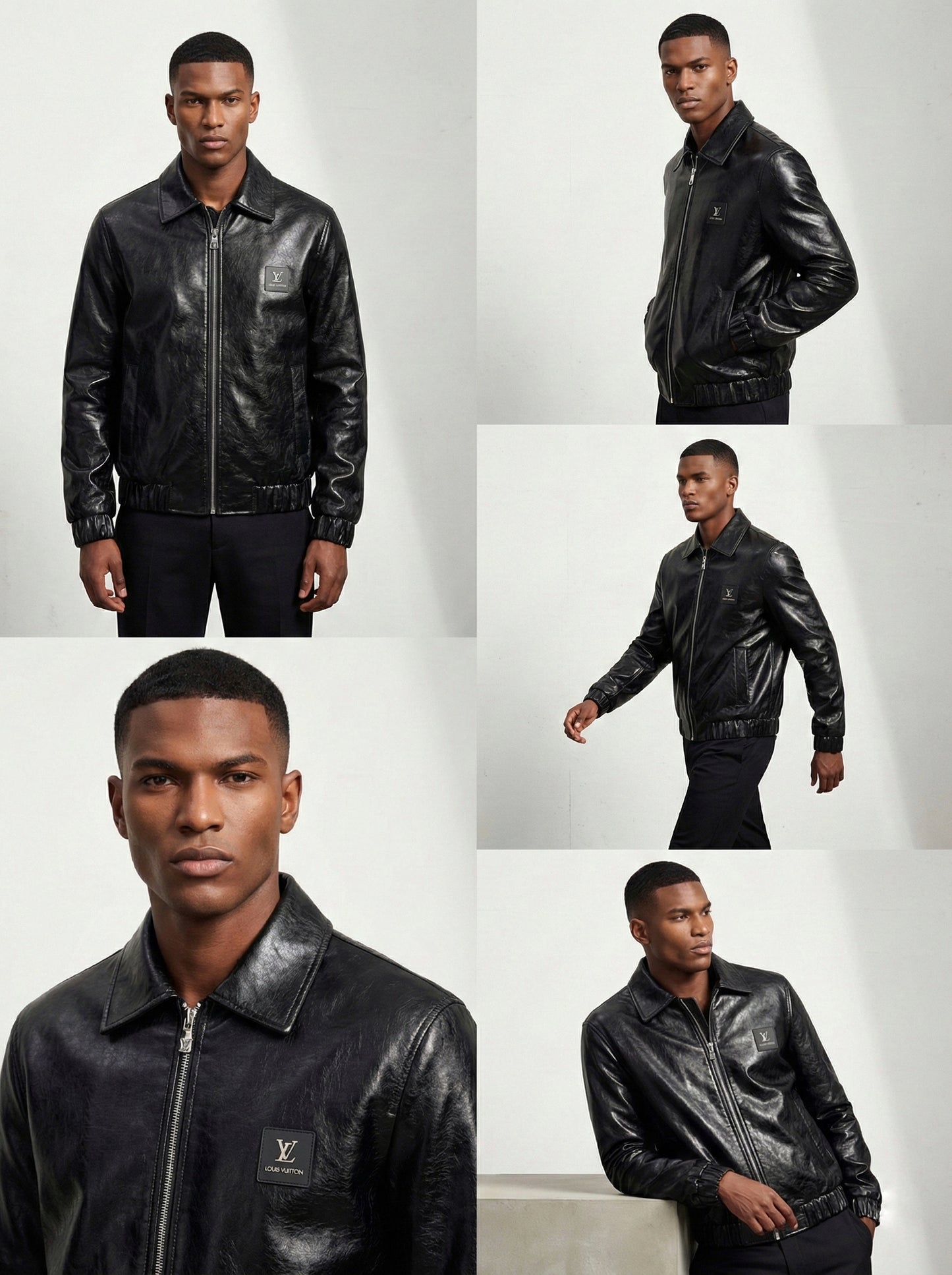 Luxury leather jacket