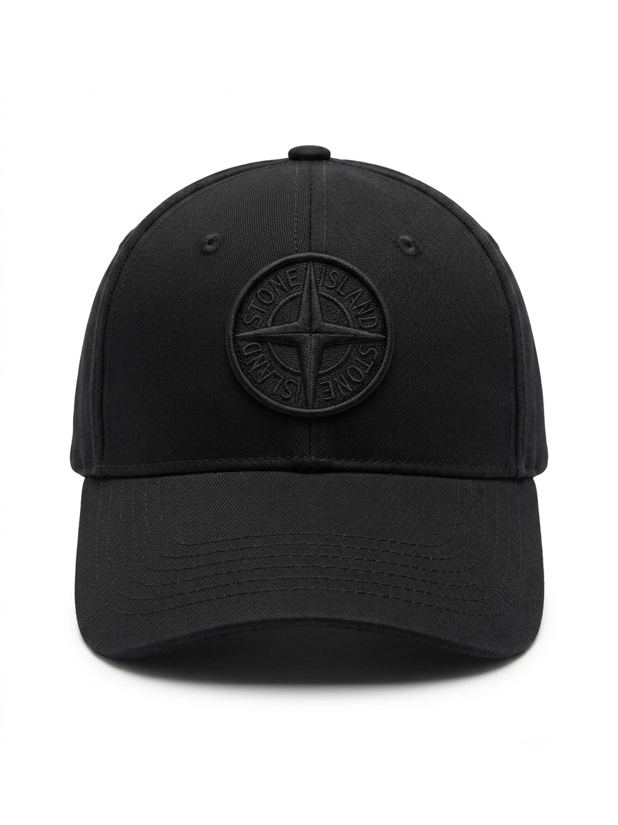 SI Ghost Piece Compass Cap in Pitch Black