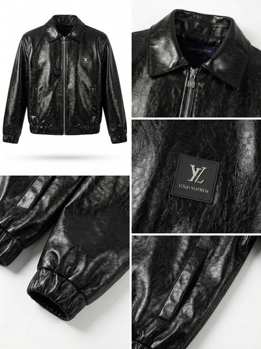 Luxury leather jacket