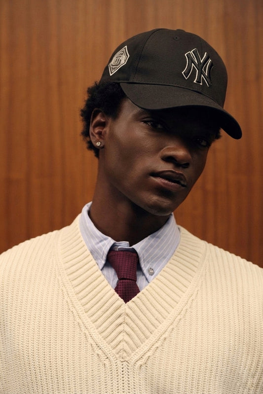 NY Classic Baseball Cap with Contrasting Logo