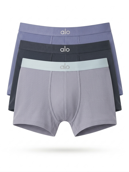ALO The Essential Ribbed Boxer Brief Trio