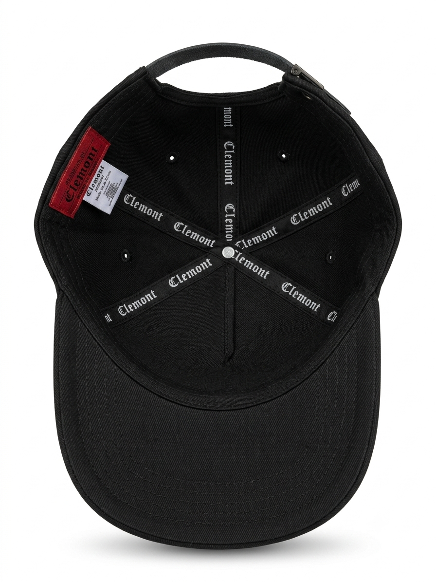 CLMNT Gothic Emblem Distressed Cap