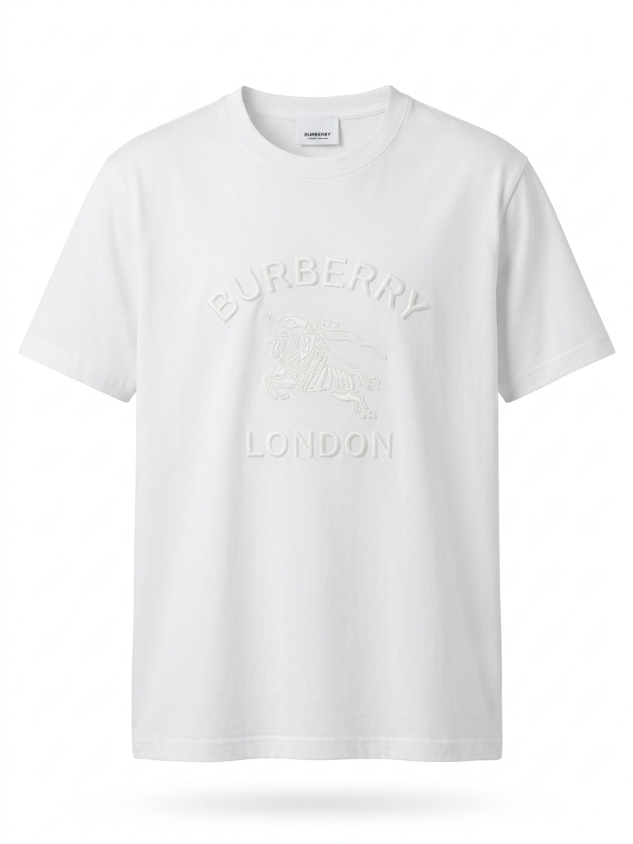 BRBY Tonal EKD Embroidered T-Shirt