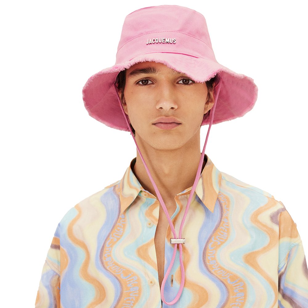 JACQ. — BLUSH PINK ARTICHAUT HAT