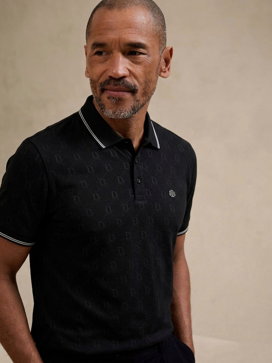 CD Oblique Jacquard Polo Shirt