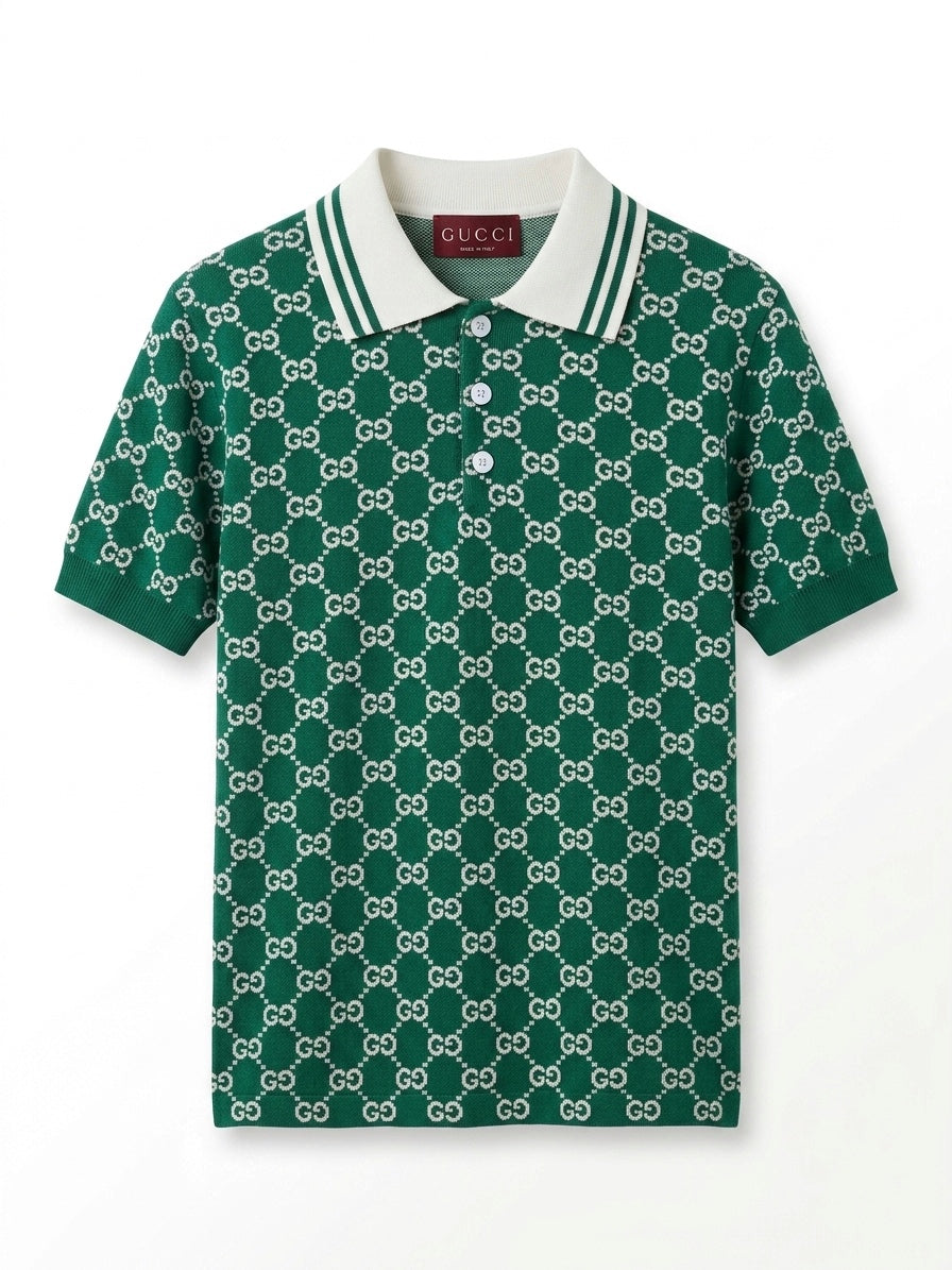 GUC Emerald GG Knit Polo