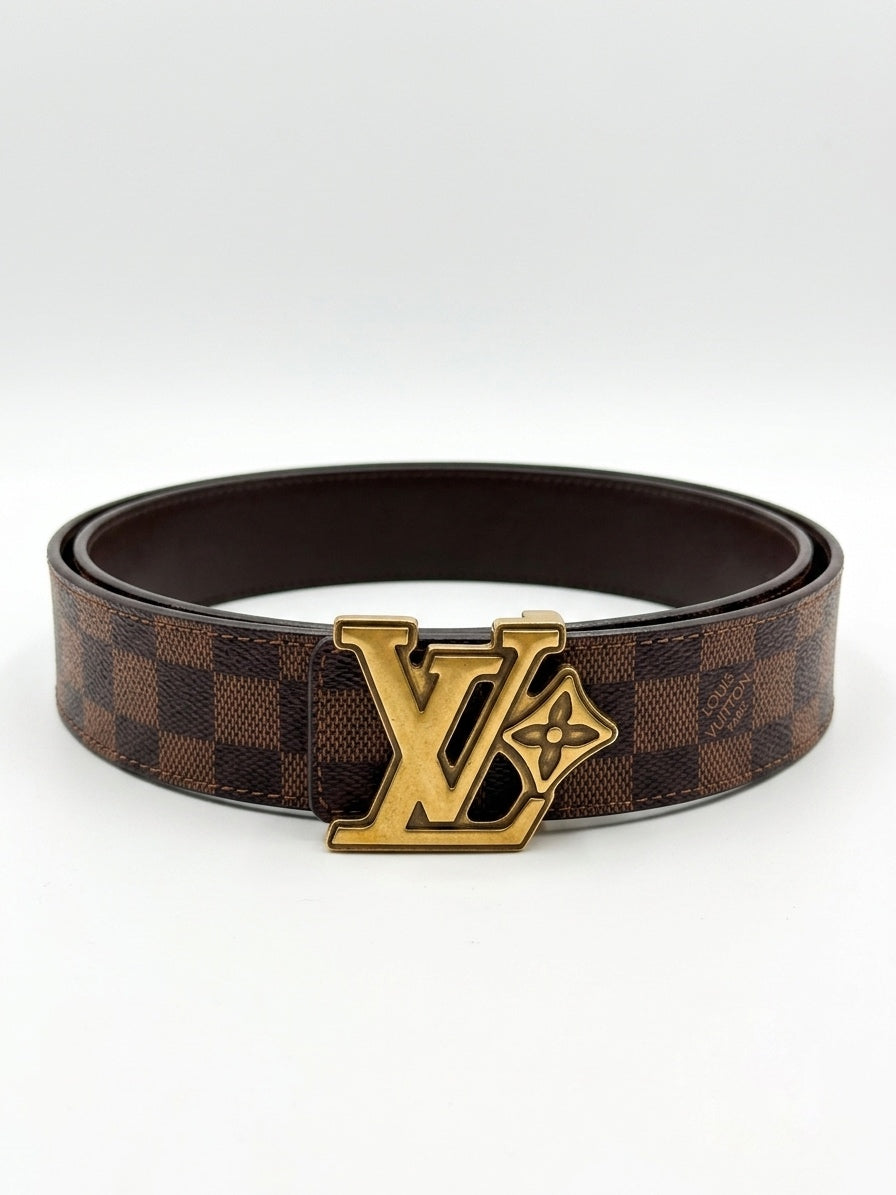 LV Damier Ebene Initiales Belt