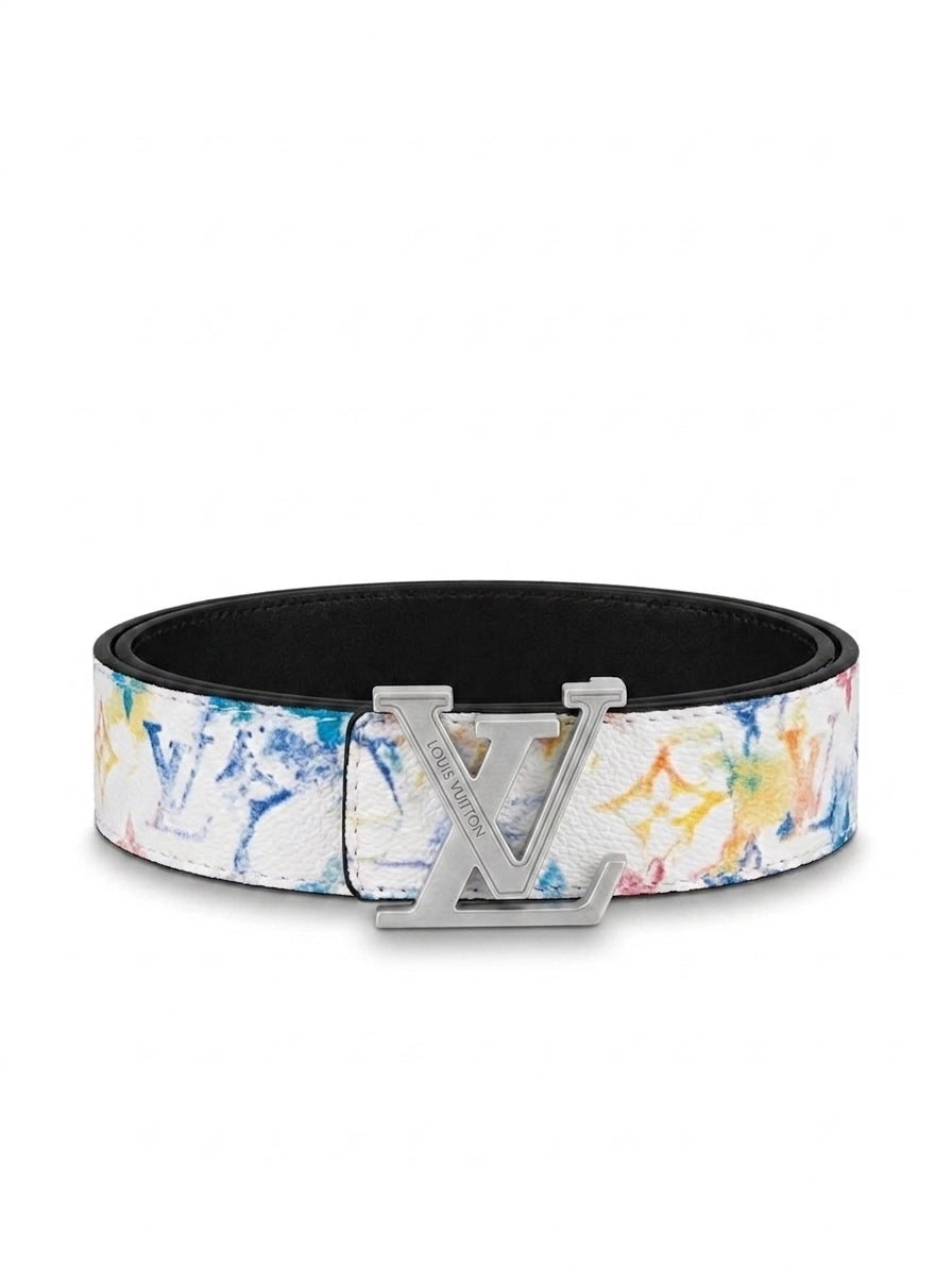 LV Watercolor Monogram Statement Belt