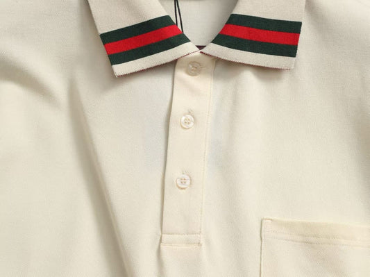 G. Heritage Web-Collar Polo Shirt