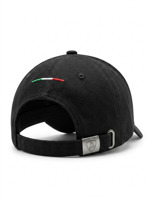 LBGNI Golden Shield Motorsport Cap in Onyx