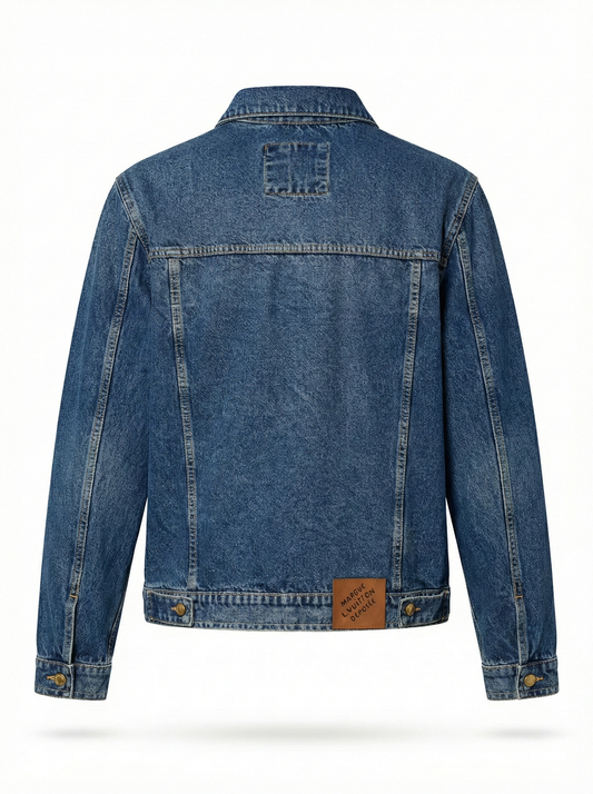 The Heritage Monogram Trucker – Vintage Indigo