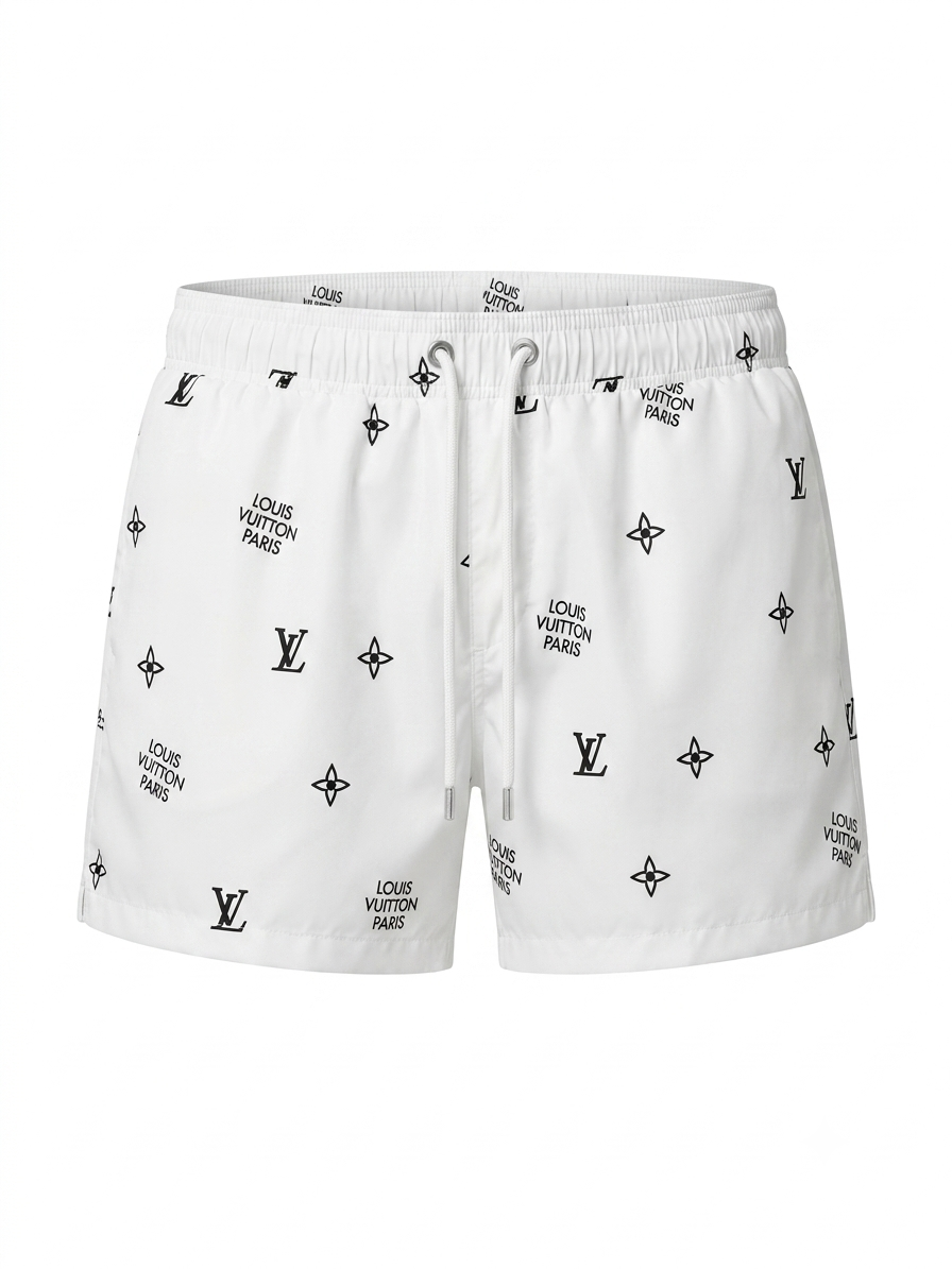 LV - Scattered Monogram Resort Trunks