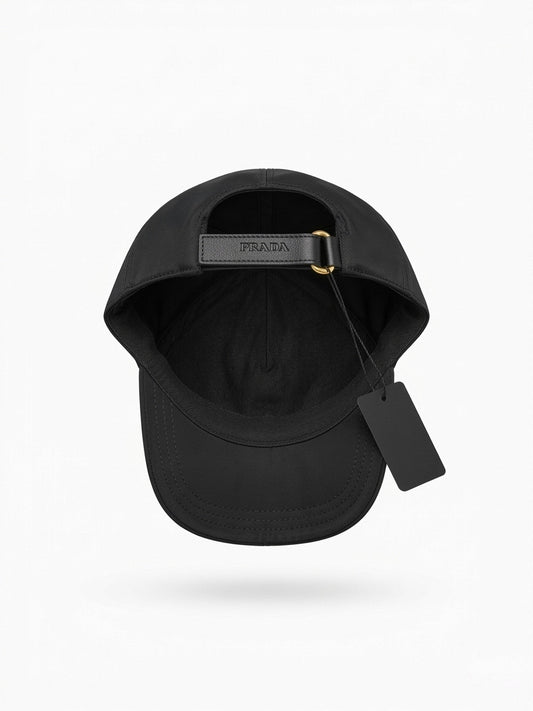 Pd Re-Nylon Baseball Cap - Black