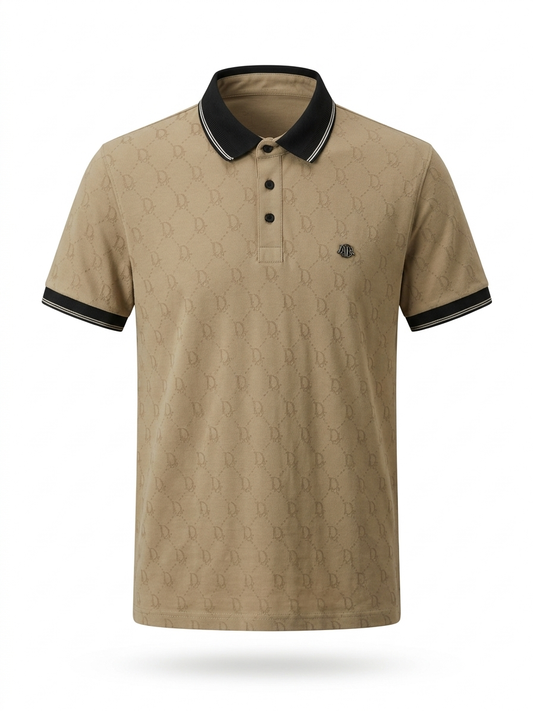 CD Monogram Jacquard Polo