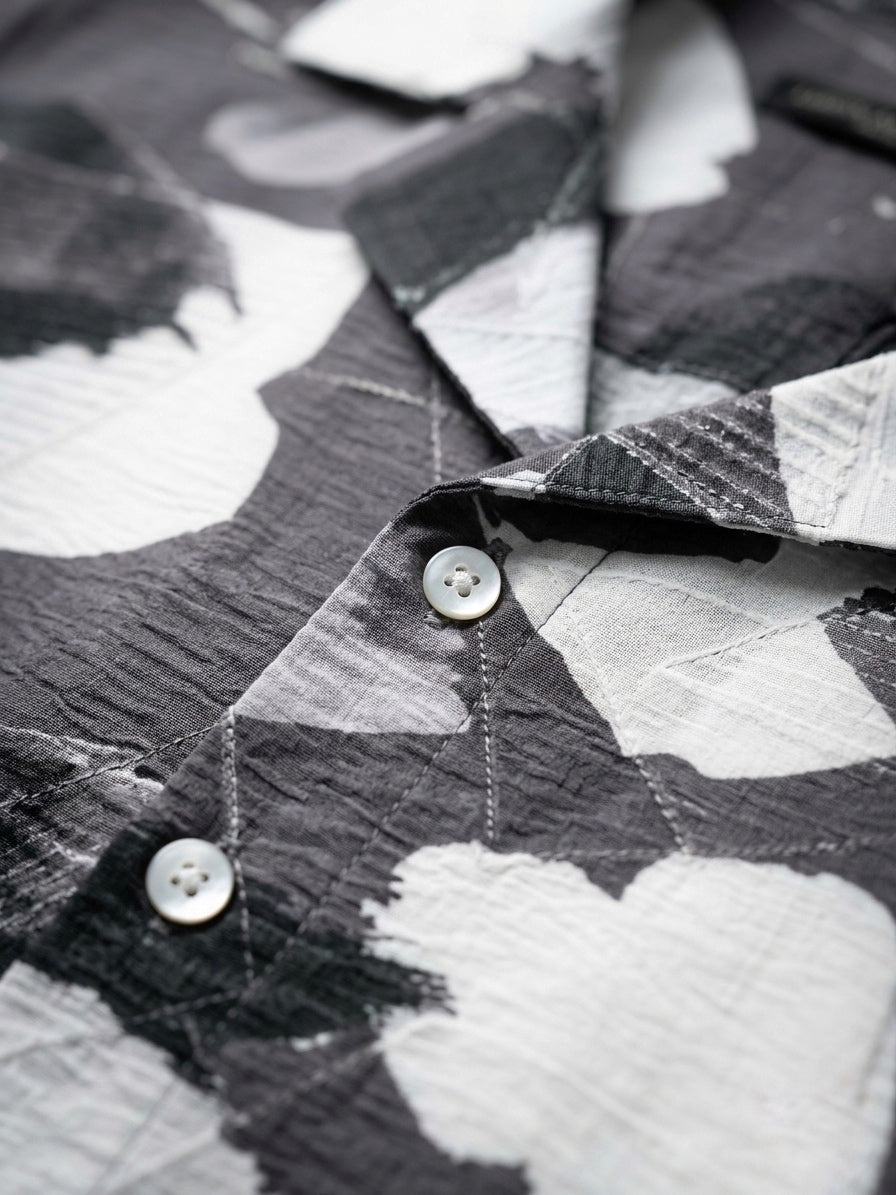 D&G Abstract Jacquard Resort Shirt