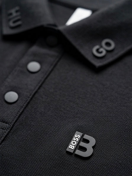 BOSS Performance Piqué Polo – Onyx Black Edition