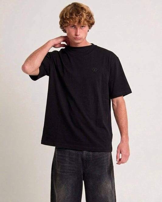 LV Signature Embroidered Cotton Tee