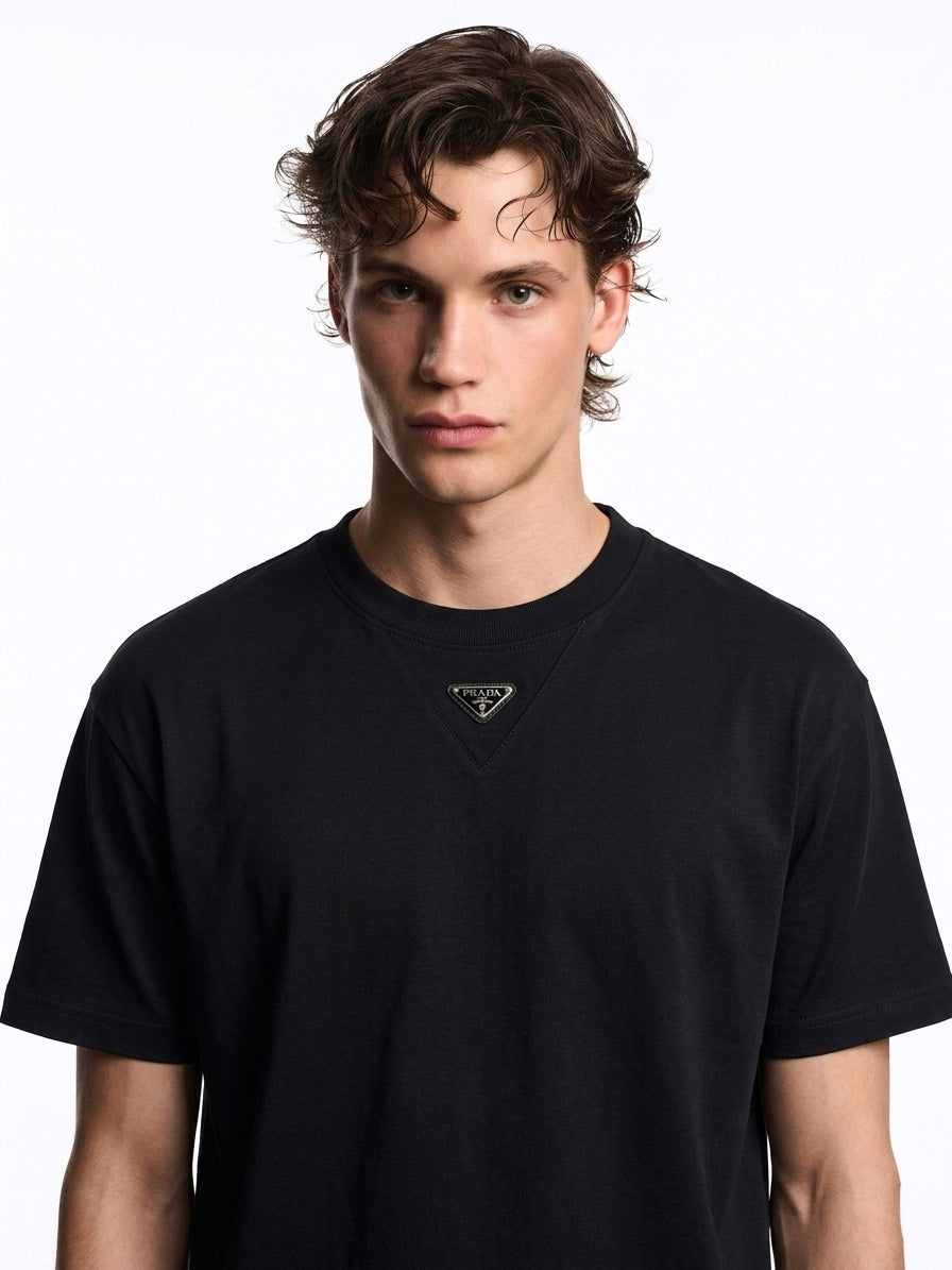PRD | Triangle Logo Oversized Cotton Tee