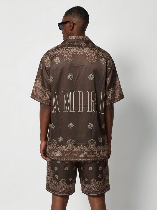 AM Bandana Silk Cabana Set