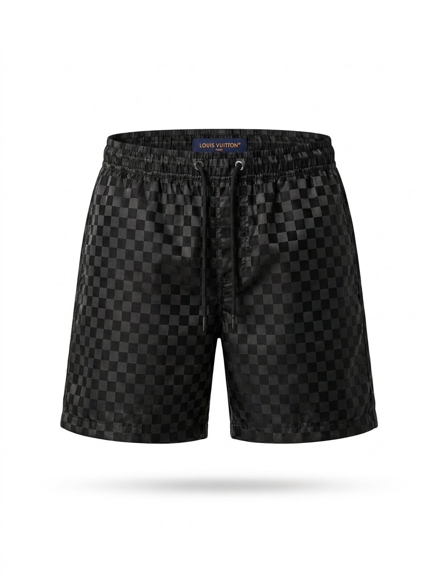 LV Tonal Damier Swim Shorts