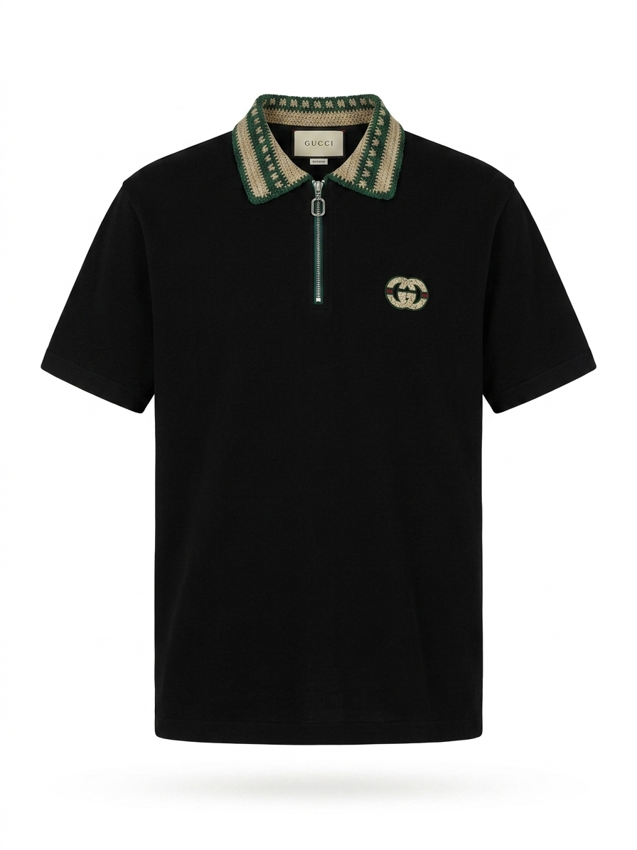 GC Heritage Collar S/S Zip Polo