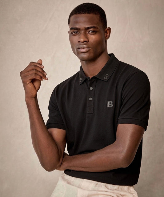 BOSS Performance Piqué Polo – Onyx Black Edition