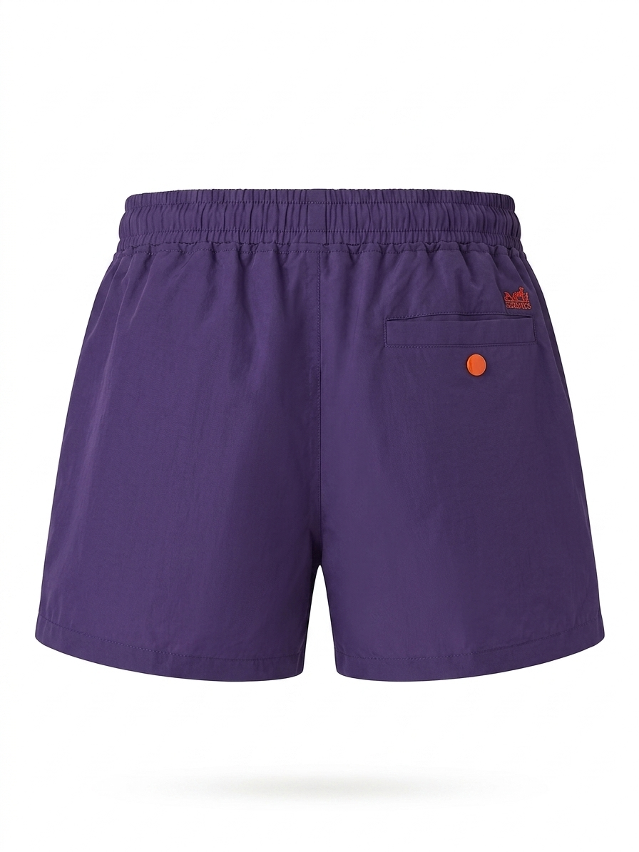 H. Technical Zip-Detail Shorts