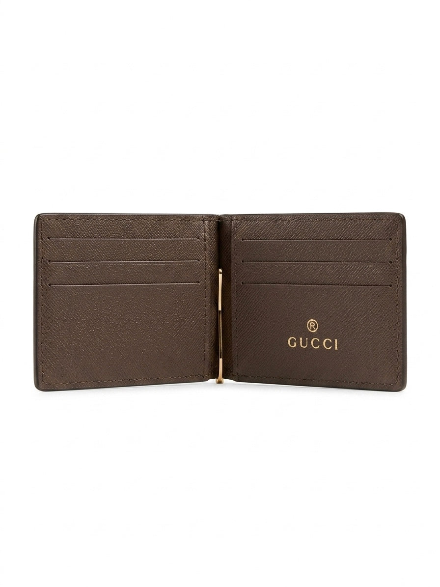 G. Supreme Canvas Money Clip Wallet