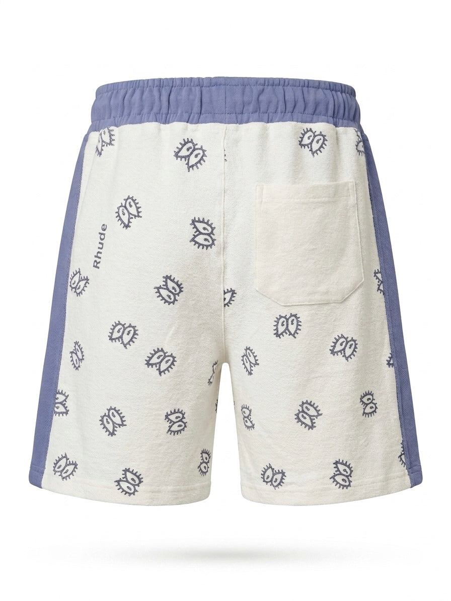 RHD Signature Motif Toweling Lounge Short