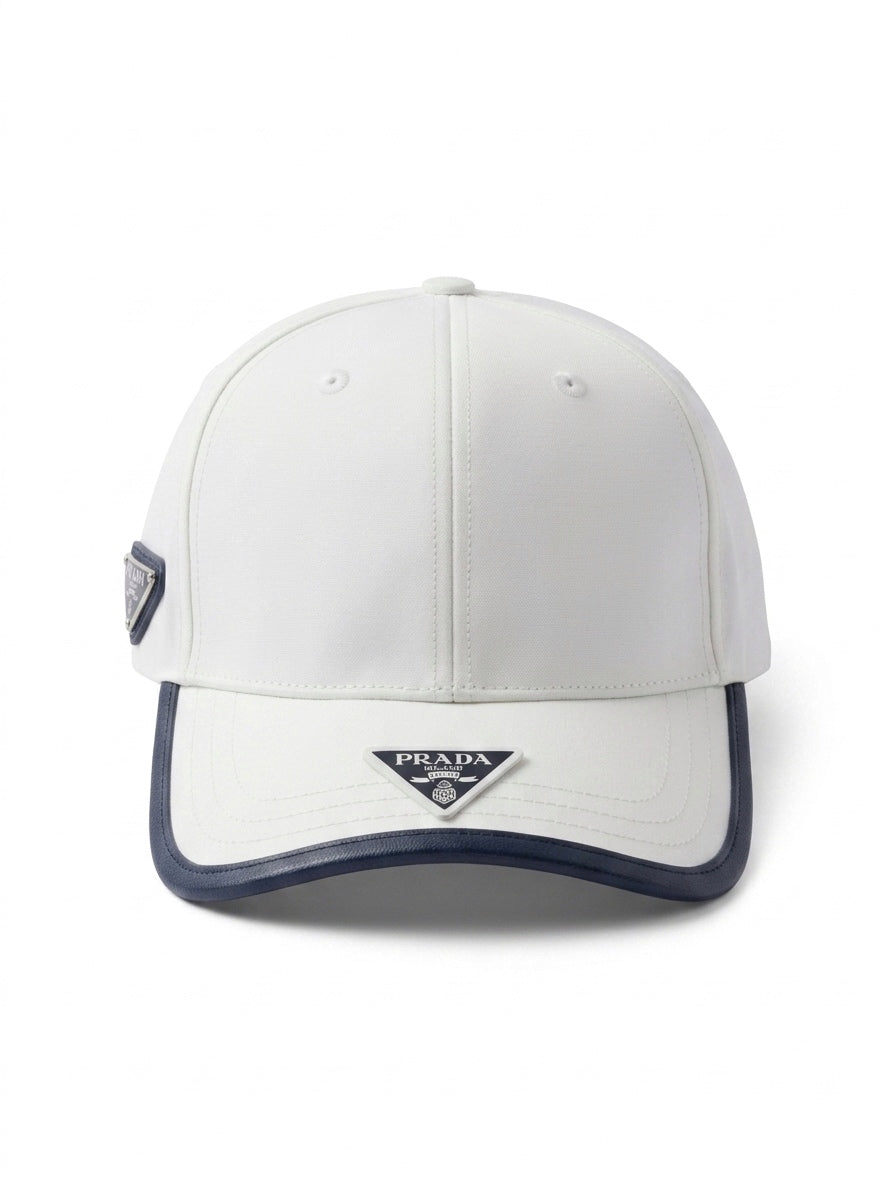 PRD Two-Tone Canvas & Leather Logo Cap