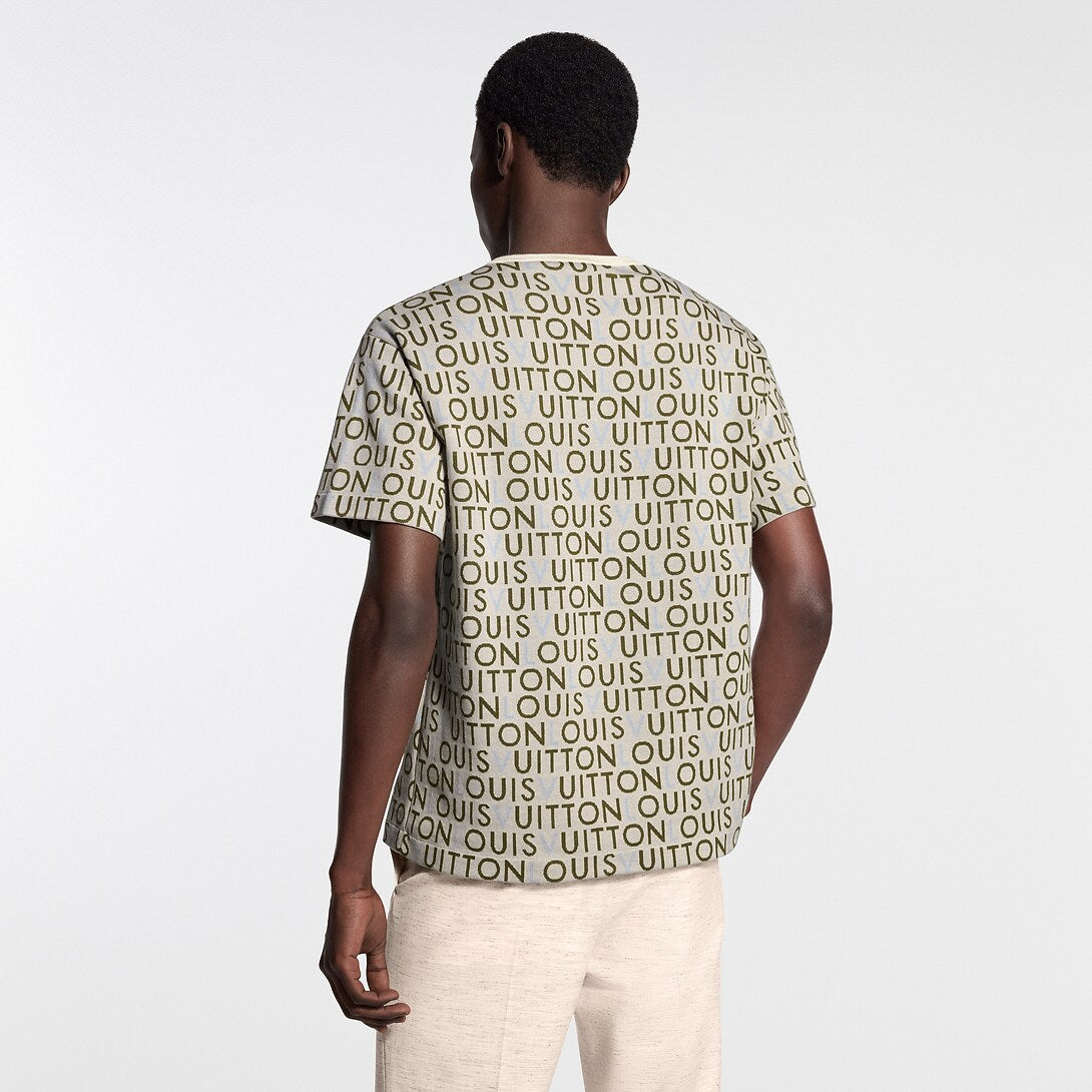 LV Signature Jacquard Knit Tee