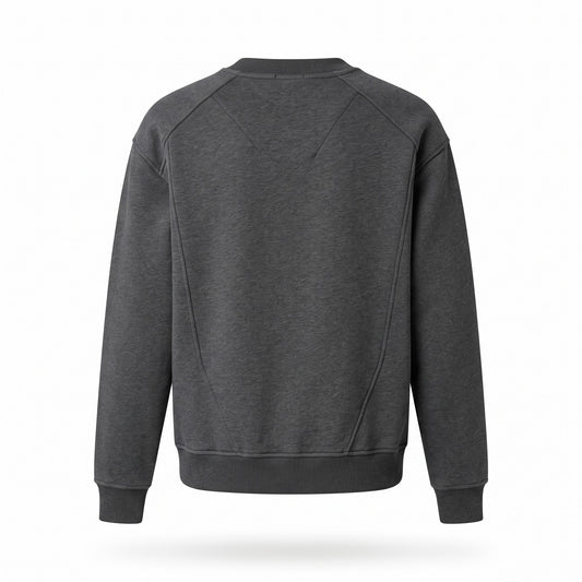 ZG Essential Logo Sweatshirt in Slate Grey