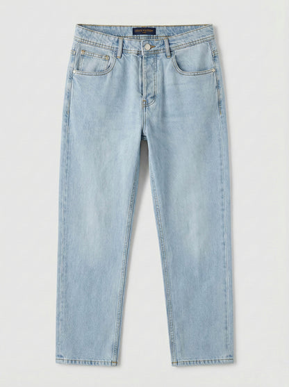 Signature Monogram Zip-Up Denim Set