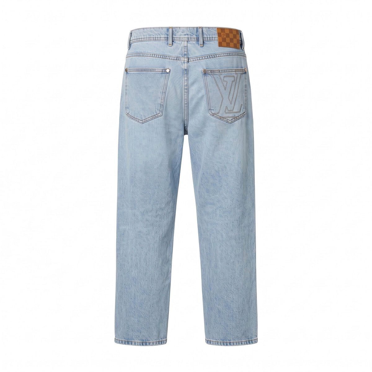 LV Monogram Workwear Denim Set