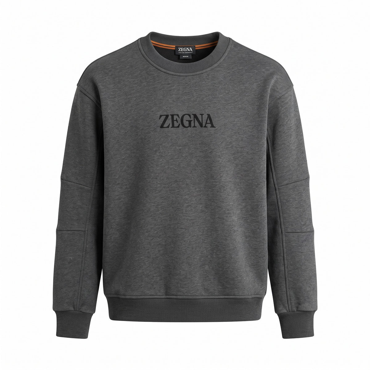 ZG Essential Logo Sweatshirt in Slate Grey