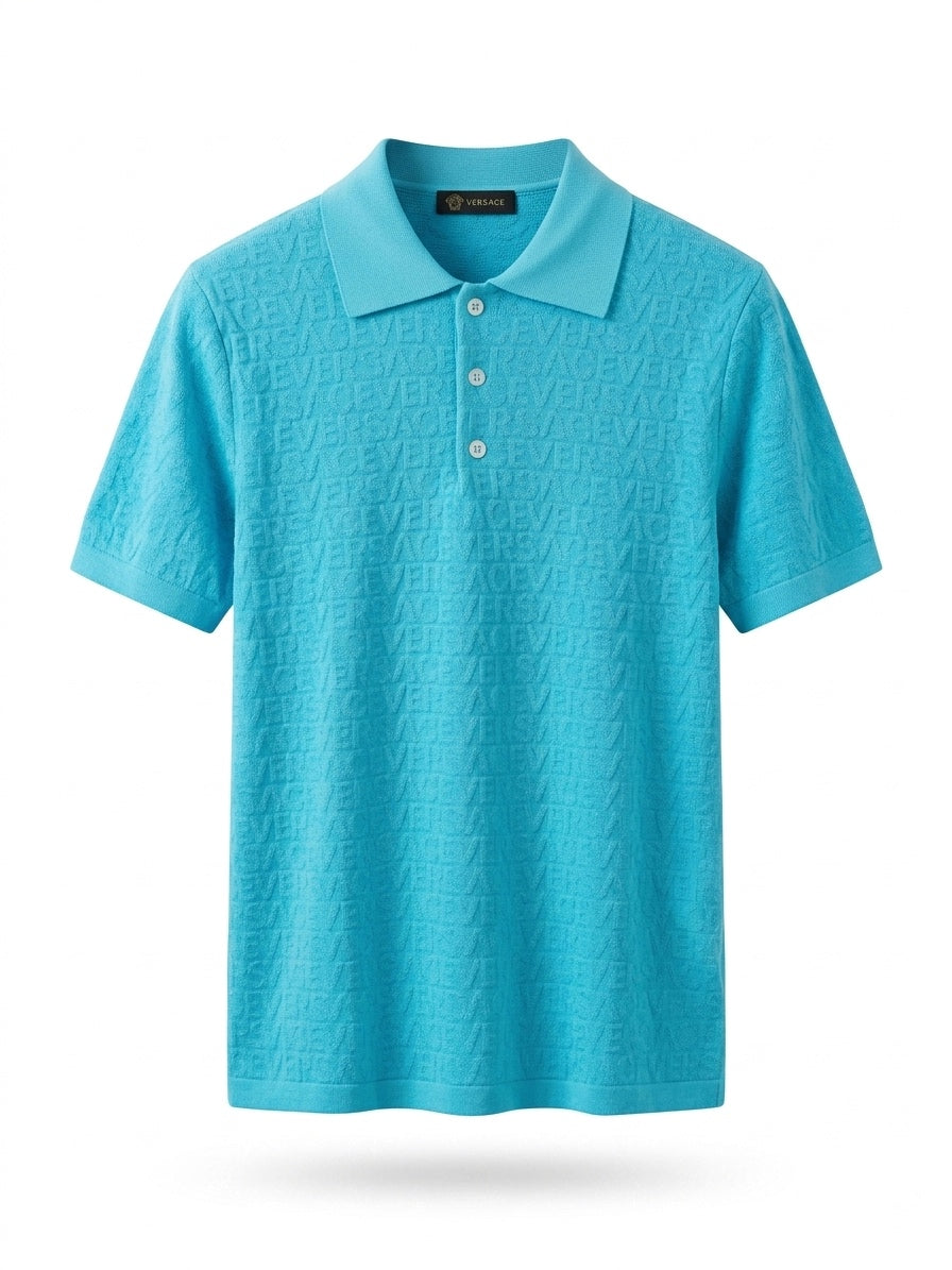 VSC - Allover Jacquard Toweling Polo