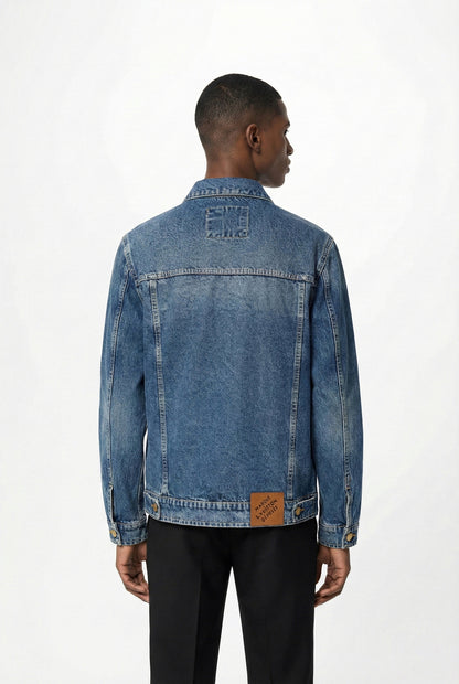 The Heritage Monogram Trucker – Vintage Indigo