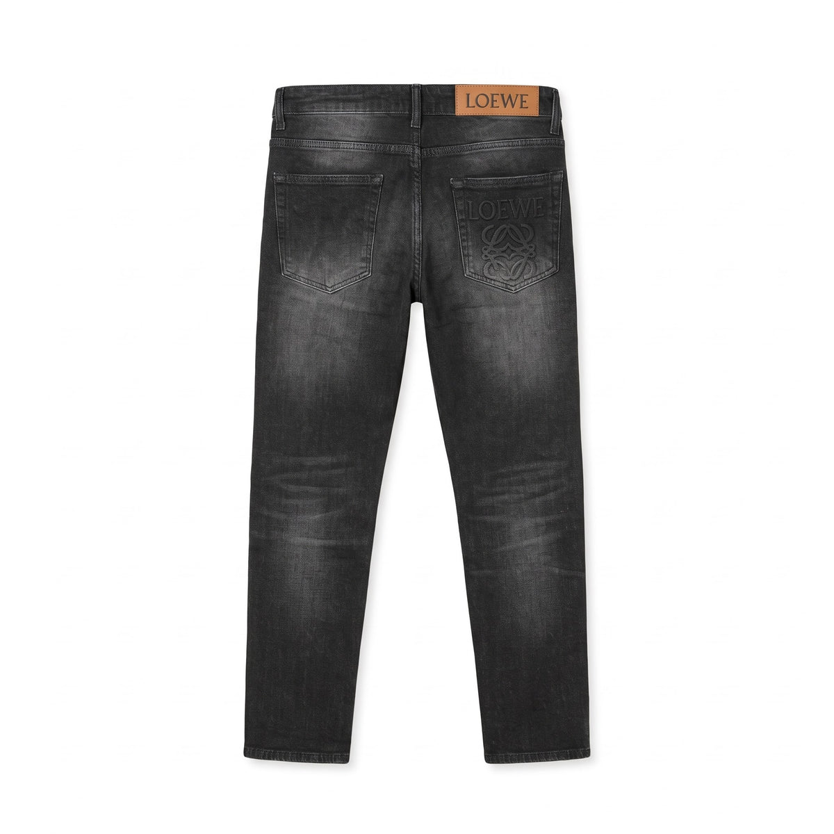 LOEWE Faded Charcoal Denim Jeans
