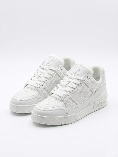 LV All-White Monogram Trainer