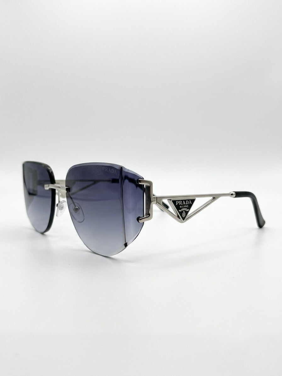PRD Symbole Rimless Butterfly Sunglasses