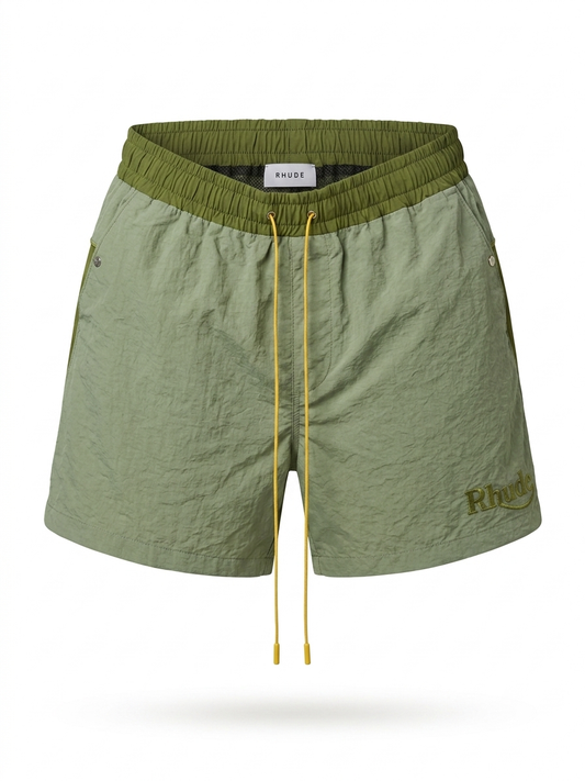 RH Signature Two-Tone Technical Shorts