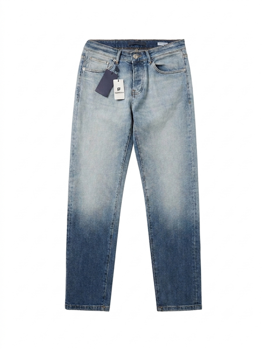PRA Dégradé Monogram Straight-Leg Denim