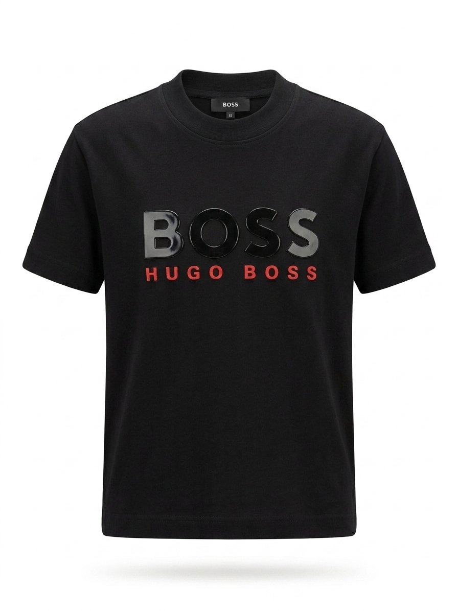 BOSS • Men's 3D Gloss Logo Short Sleeve T-Shirt