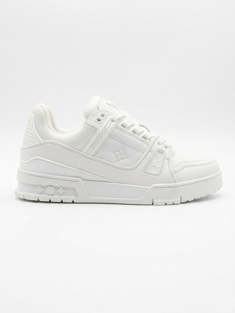 LV All-White Monogram Trainer