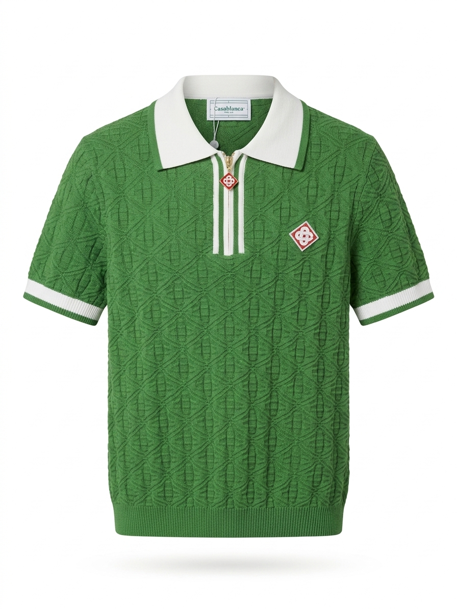 Casa Way Knit Polo Shirt
