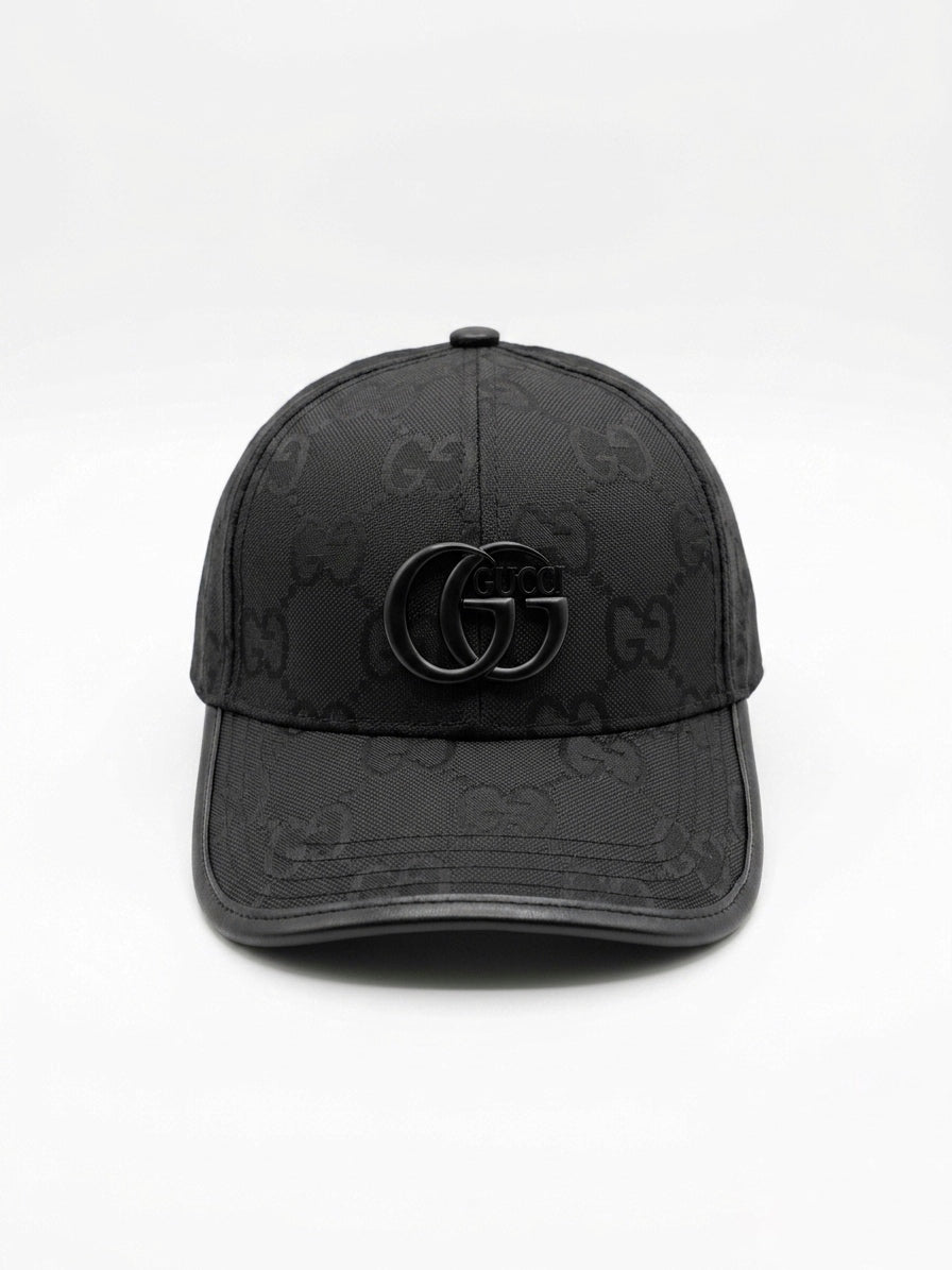 The G. Signature Monogram Cap in Onyx