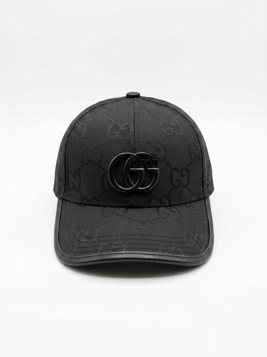 The G. Signature Monogram Cap in Onyx